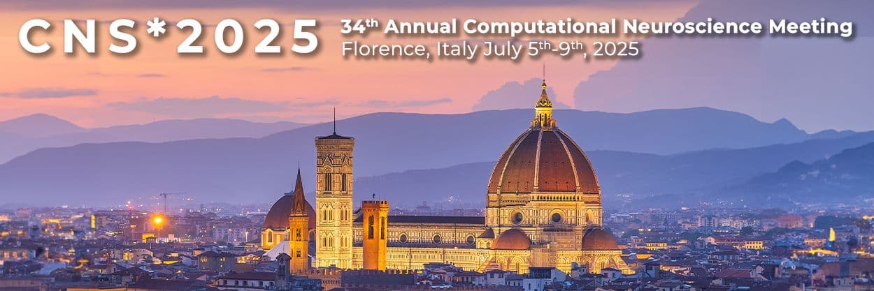 Image of Firenze announcing the CNS 2025 conference